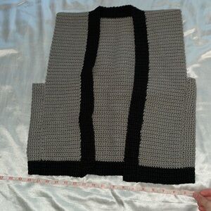 Crocheted vest